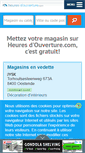 Mobile Screenshot of heures-douverture.com